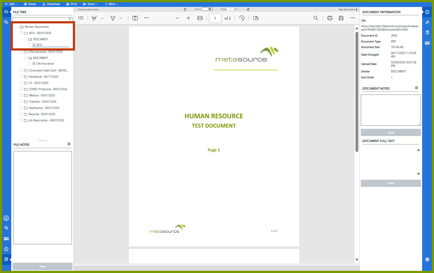Bulk Downloading of Documents