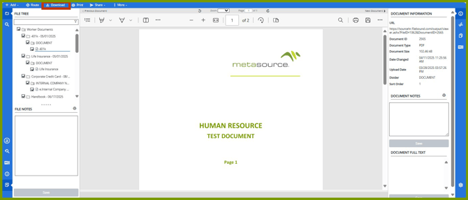 4_WorkDocs_BulkDownloadWebViewerSelected